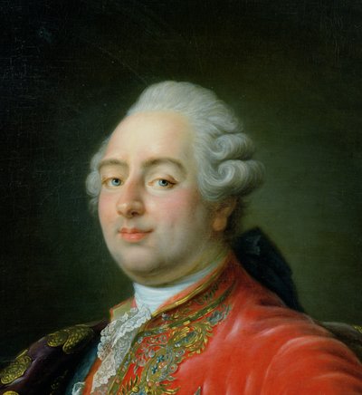 Louis XVI (1754-93) (detail) by Antoine François Callet
